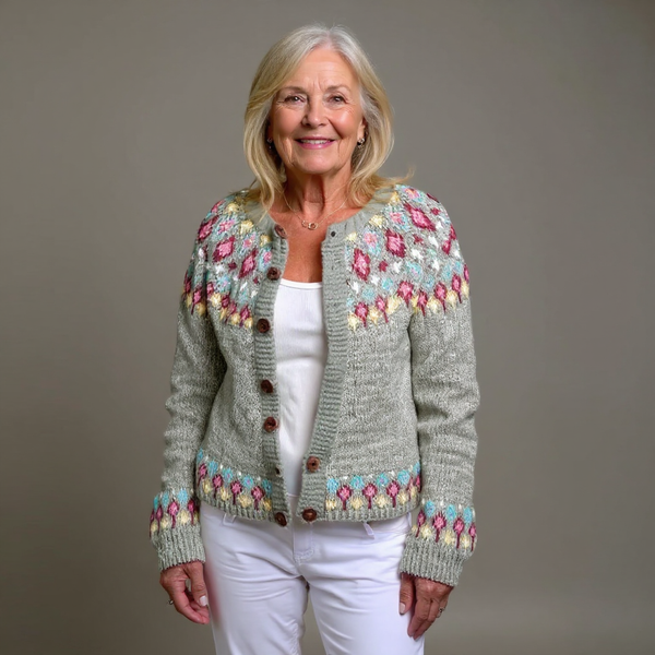 Madeline - Vintage Icelandic Cardigan