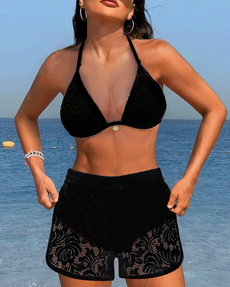 Adelaide - Elegant Lace Bikini Set