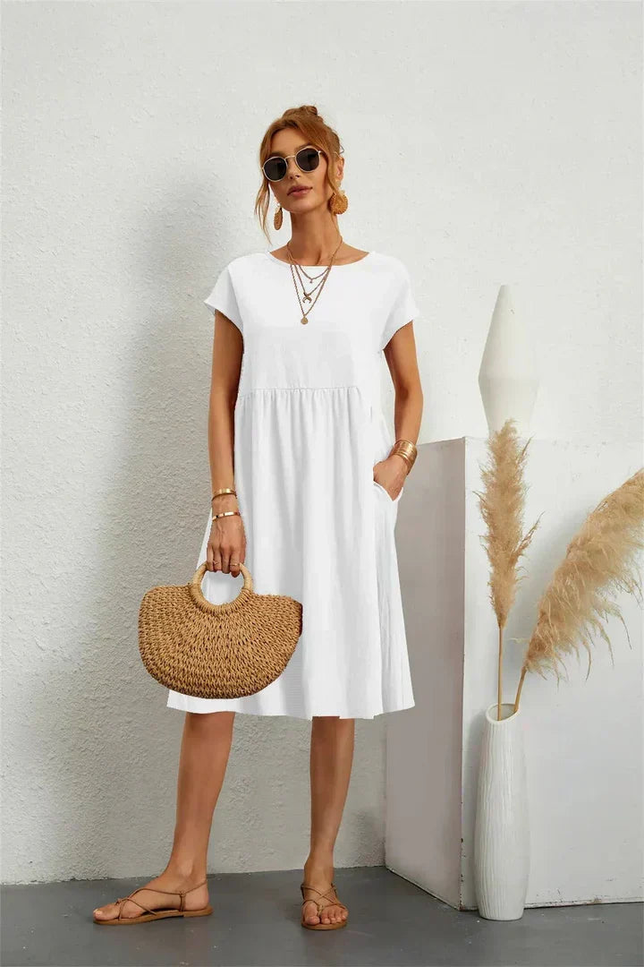 Mira - Casual Pocket Dress