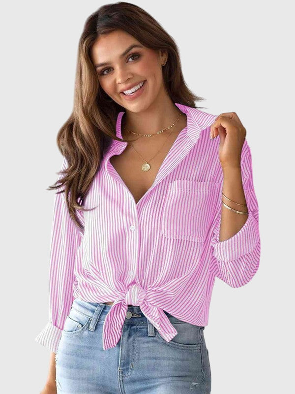 Ariana - Collared Neck Shirt