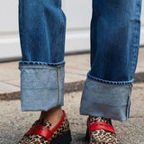 Rosalie | Wildprint Loafers