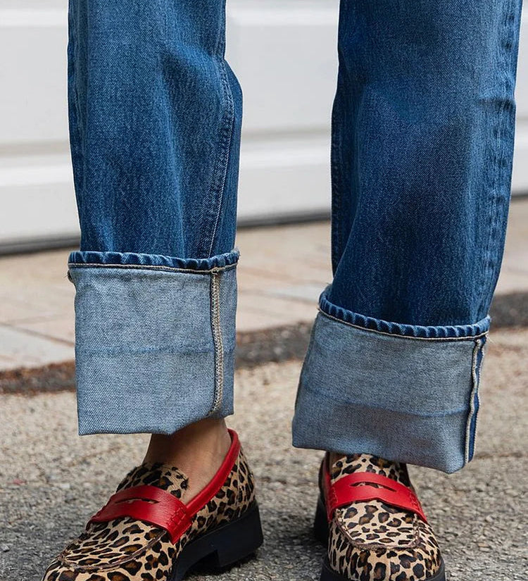 Rosalie | Wildprint Loafers