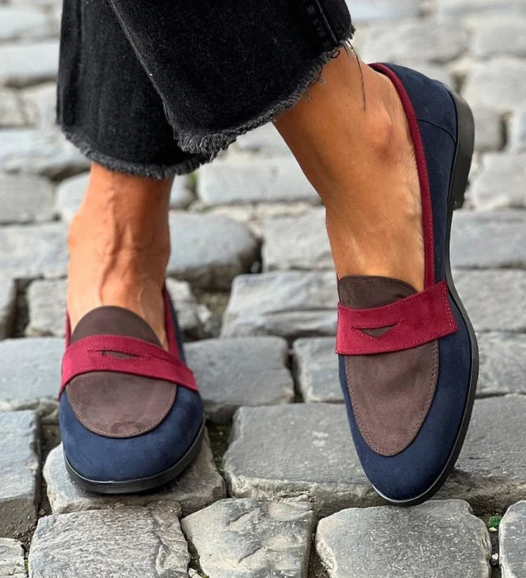 Olivia | Bicolor Elegant Moccasin