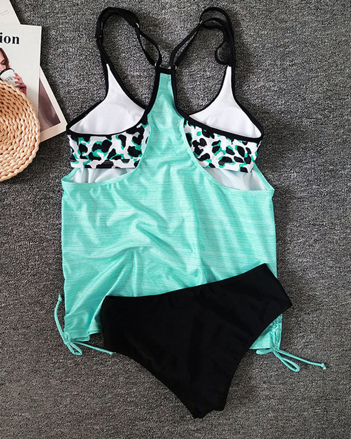 Audrey - Leopard Print Tankini