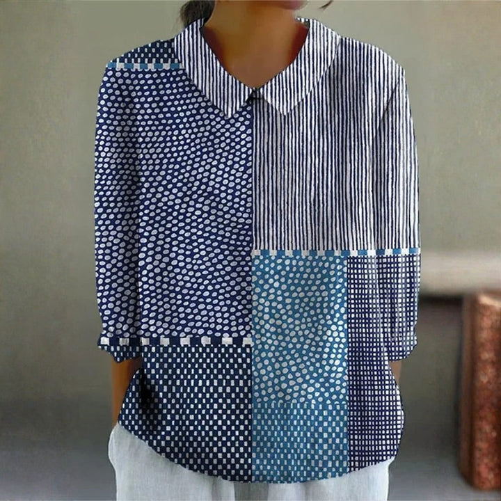 Harper - Patchwork Blouse