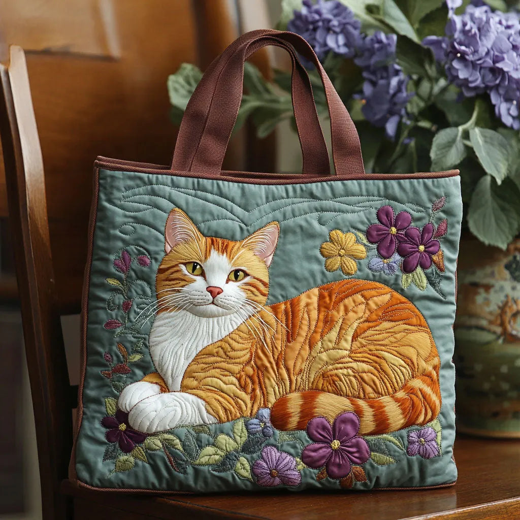 Handmade Bag - Ginger Cat