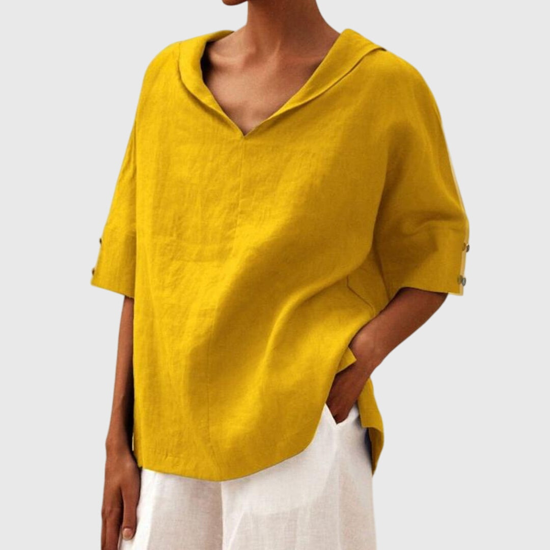 Joanna - Casual Loose-Fit Blouse