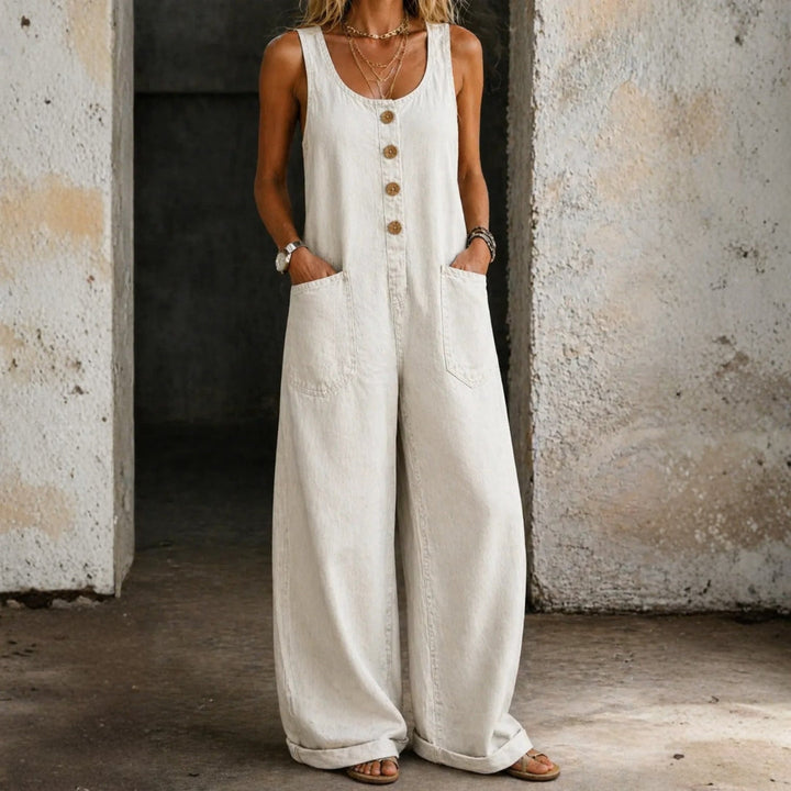 Willy - Vintage Washed Cotton Denim Overalls