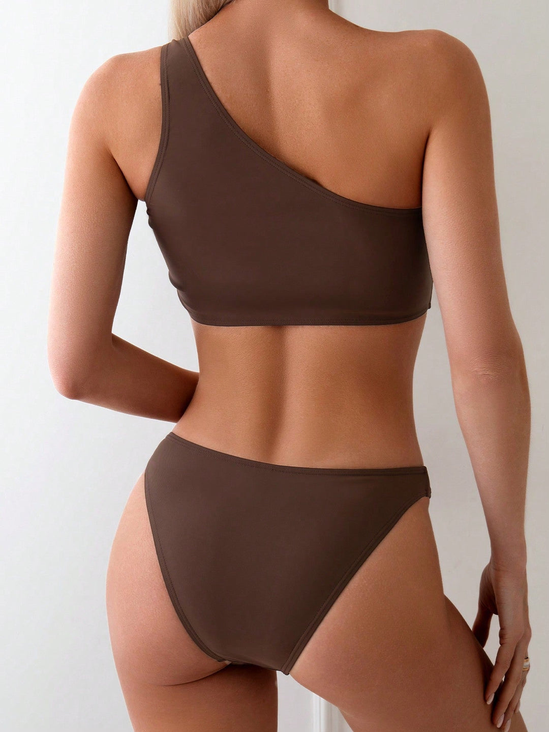 Avery - One Shoulder Bikini With Ring Detail