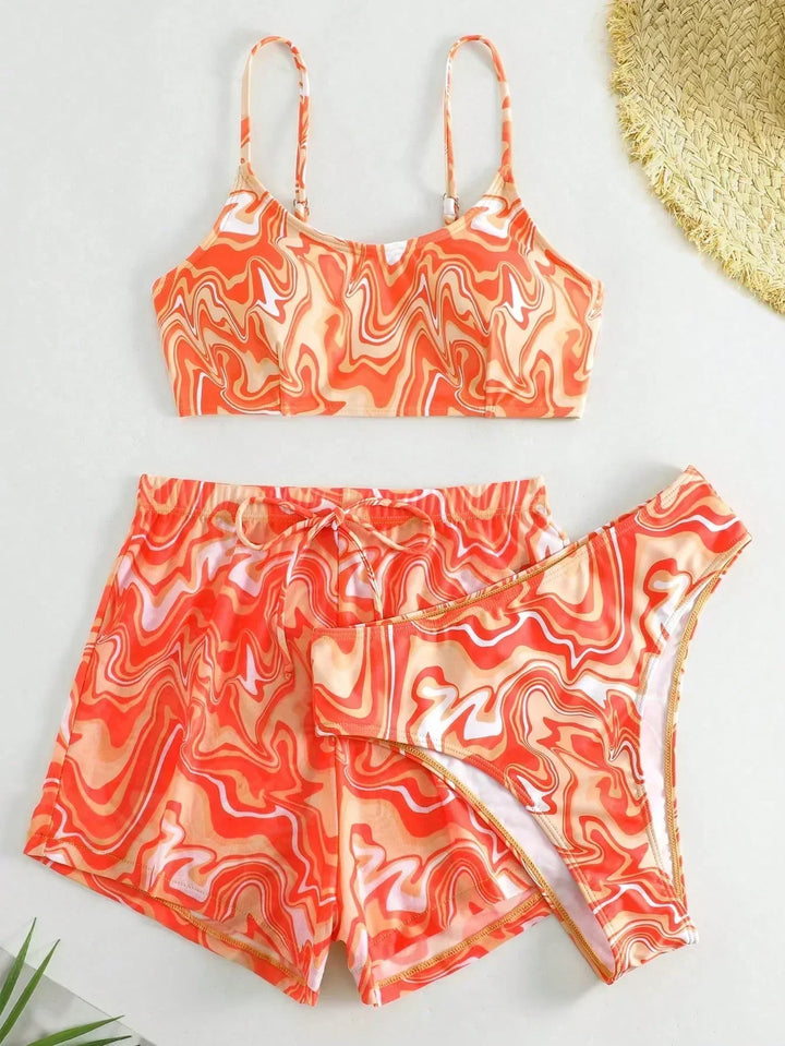 Marilyn - Women's 3-Piece Supportive Swim Set