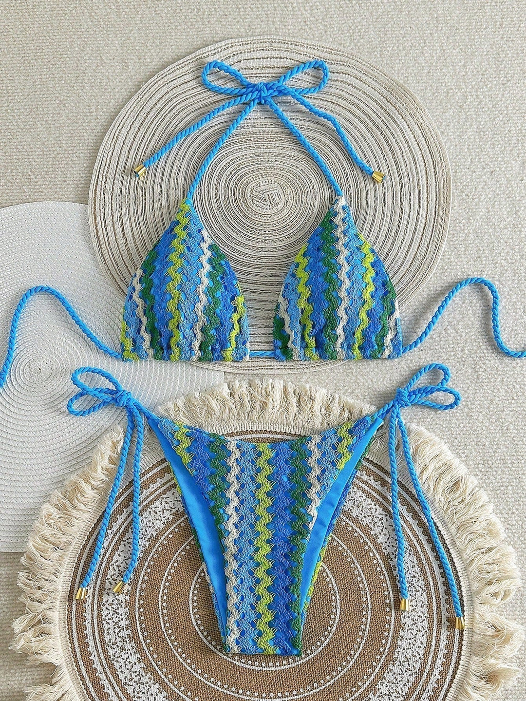Grace - Crochet Look Triangle Bikini