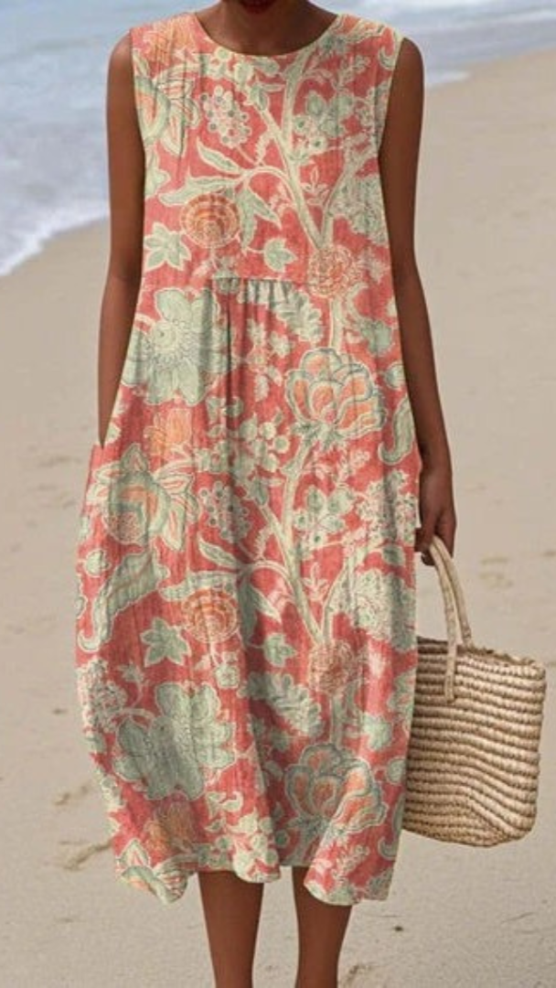 Elis - Vintage Floral Dress