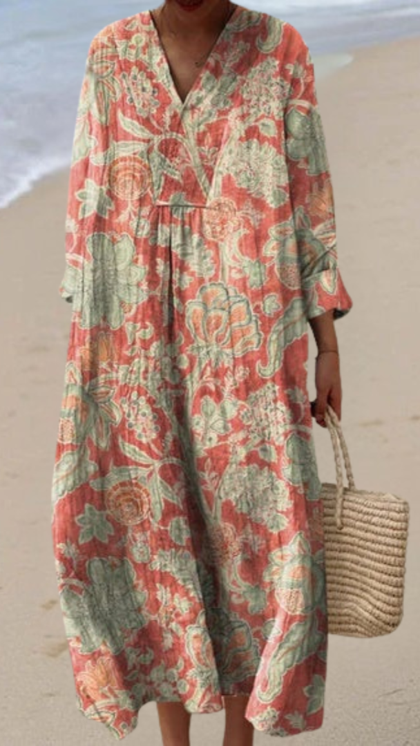 Elis - Vintage Floral Dress