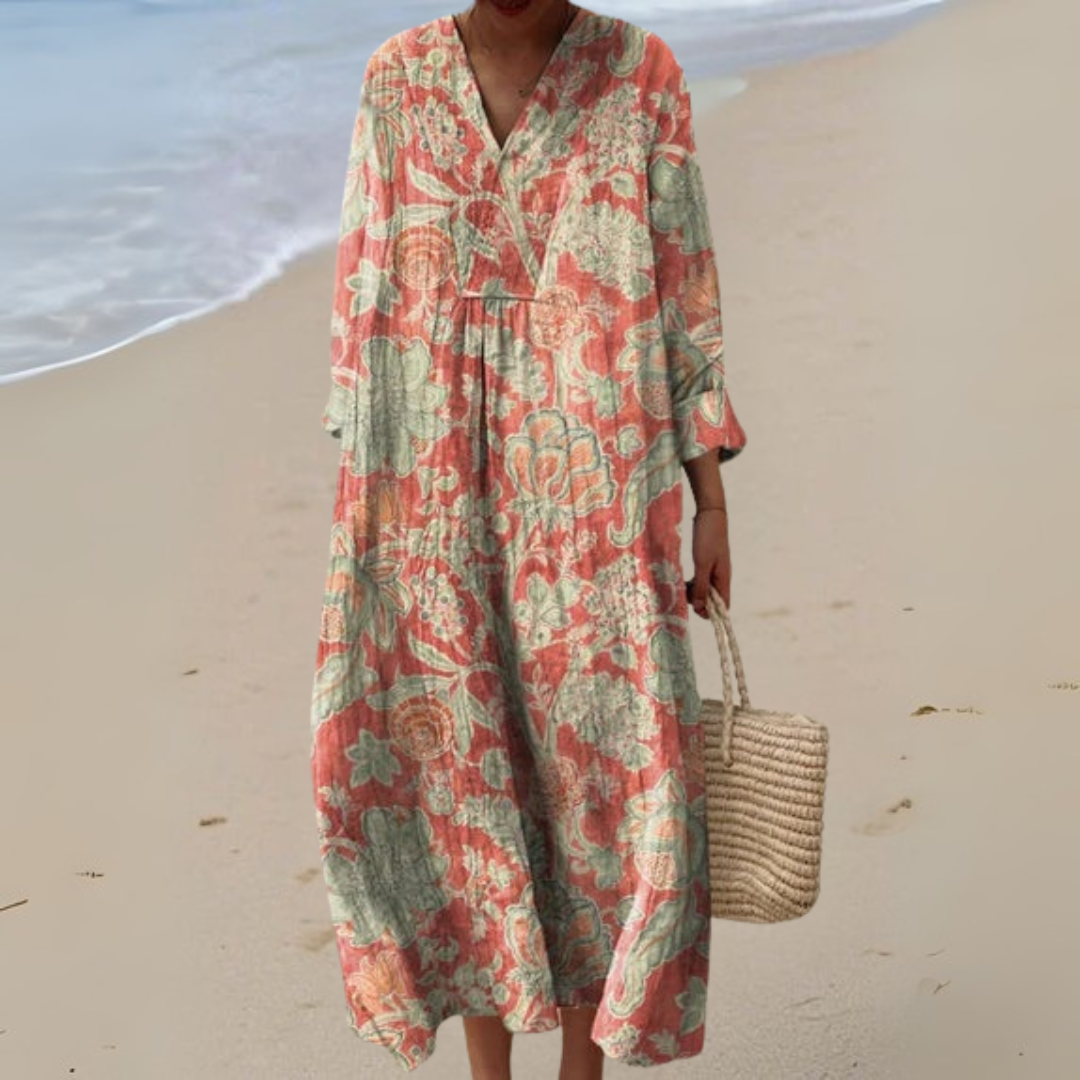Star - Retro Floral Dress