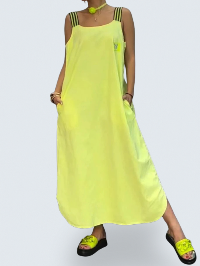 Comfy - Shoulder Strap Suspender Dress