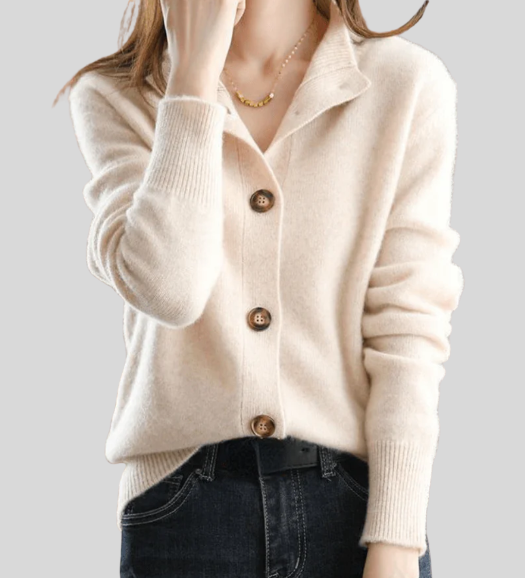 Luna | Retro Style Cashmere Vest