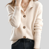 Luna | Retro Style Cashmere Vest