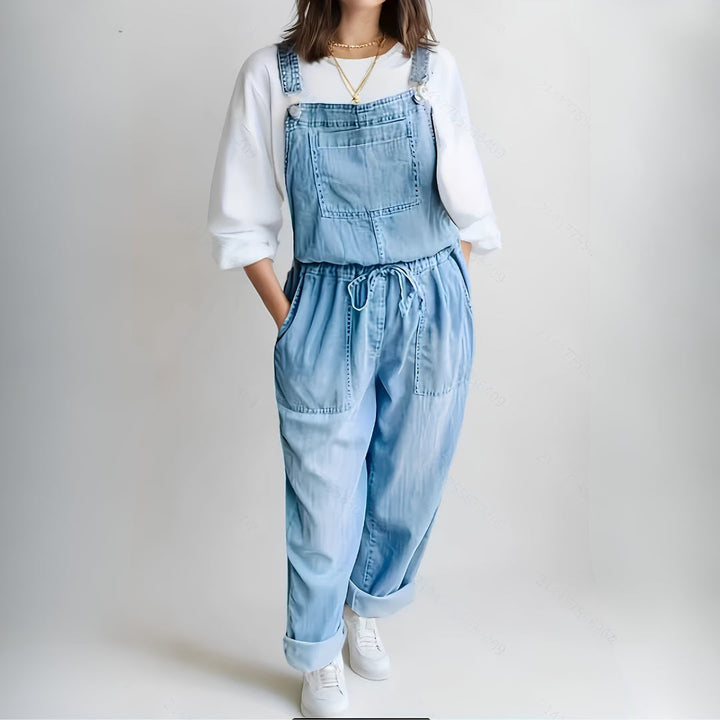 Veronica - Relaxed Denim Jumpsuit