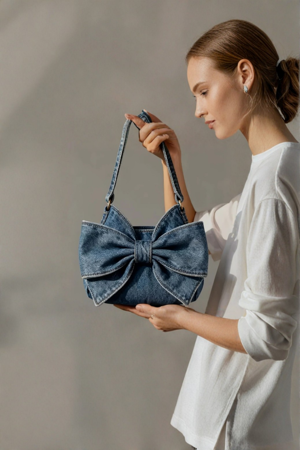 Anika - Retro Bow Bag