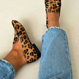 Rachel | Elegant Leopard Loafers