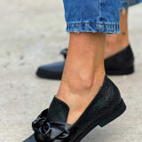 Ella | Elegant Slip-Ons with Bow