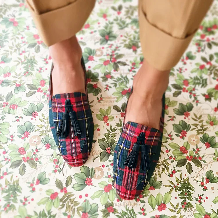 Julia | Timeless Fringed Loafers