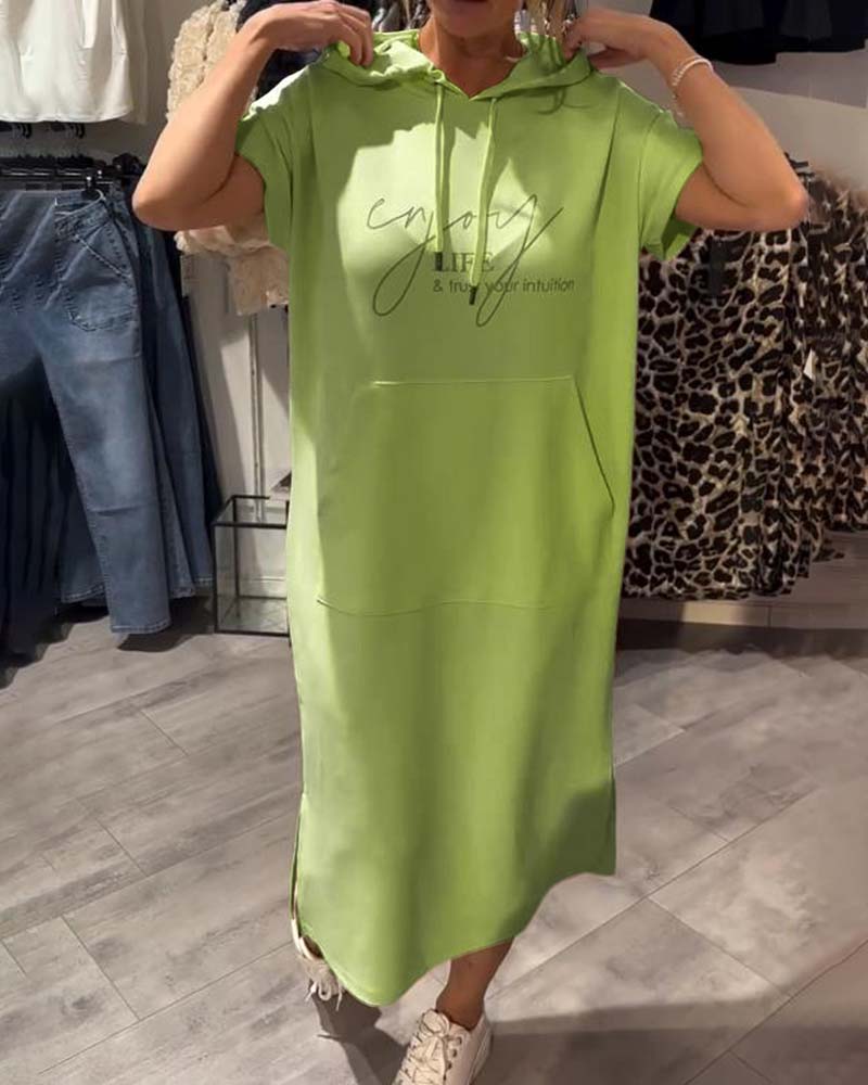 Grace - Casual Hoodie Dress
