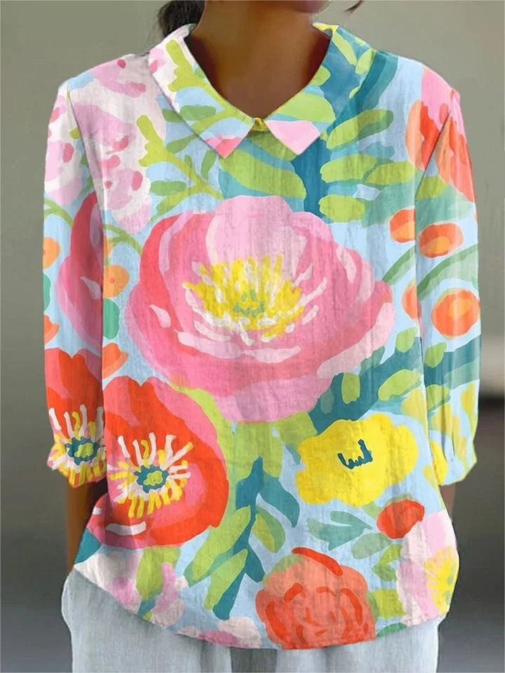 Vivian - Blooming Garden Blouse