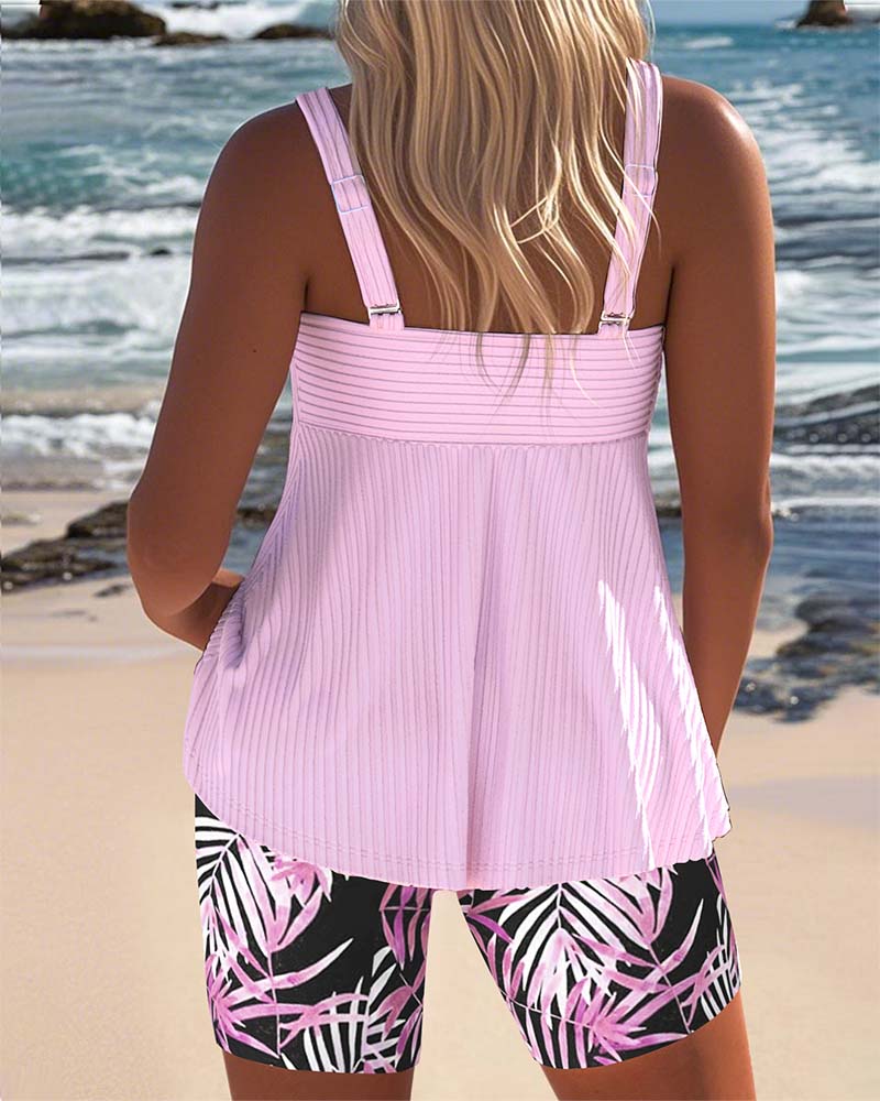 Blanche - Colourful Tankini Set
