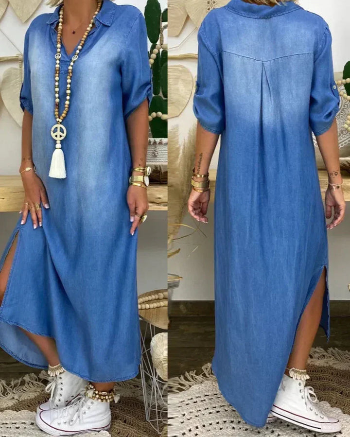 Ibiza - Maxi Denim Dress