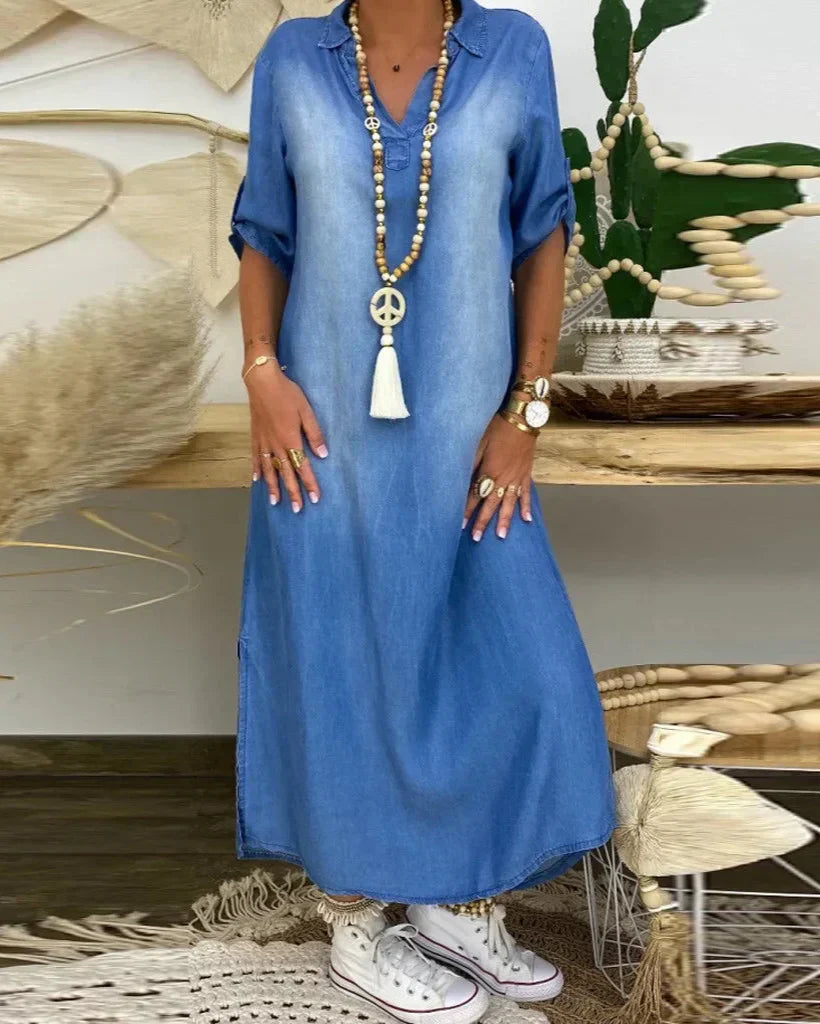 Ibiza - Maxi Denim Dress