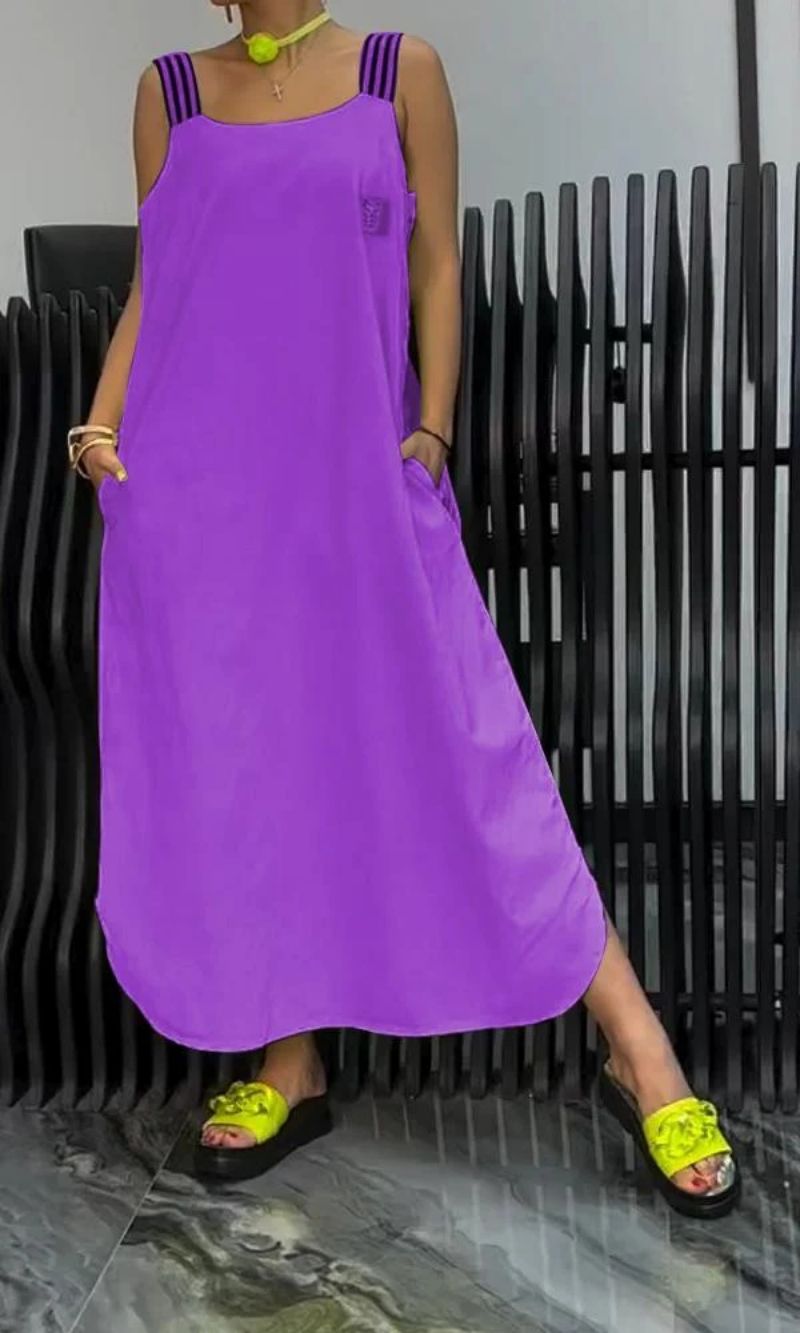 Comfy - Shoulder Strap Suspender Dress