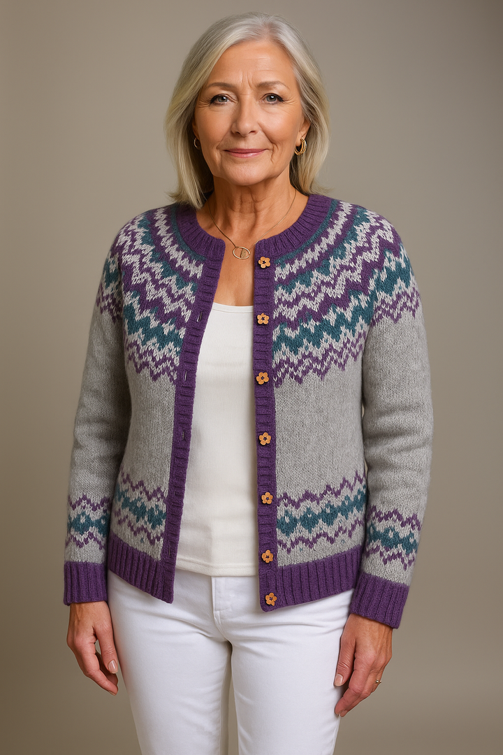 Naomie - Vintage Icelandic Cardigan