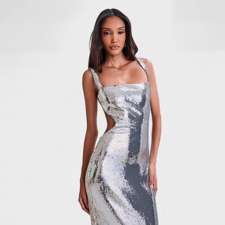 Sparkle Silver - Evening Gown