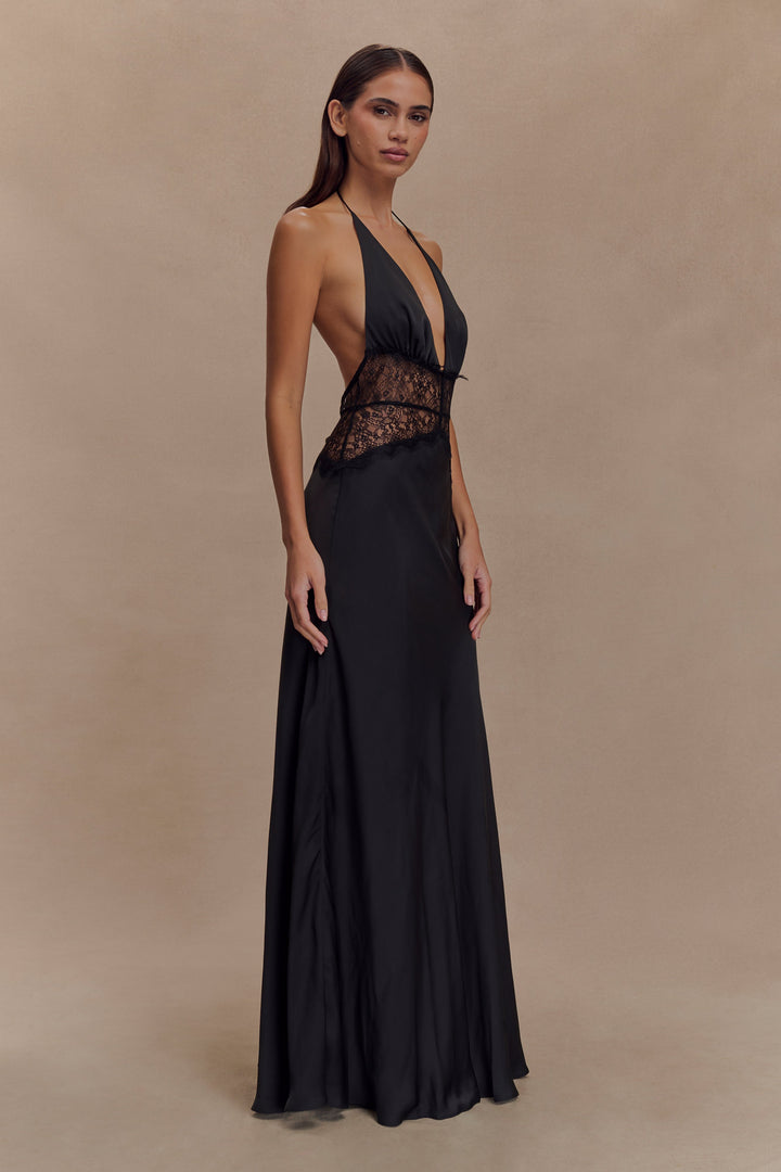 Velina - Lace and Satin Dress