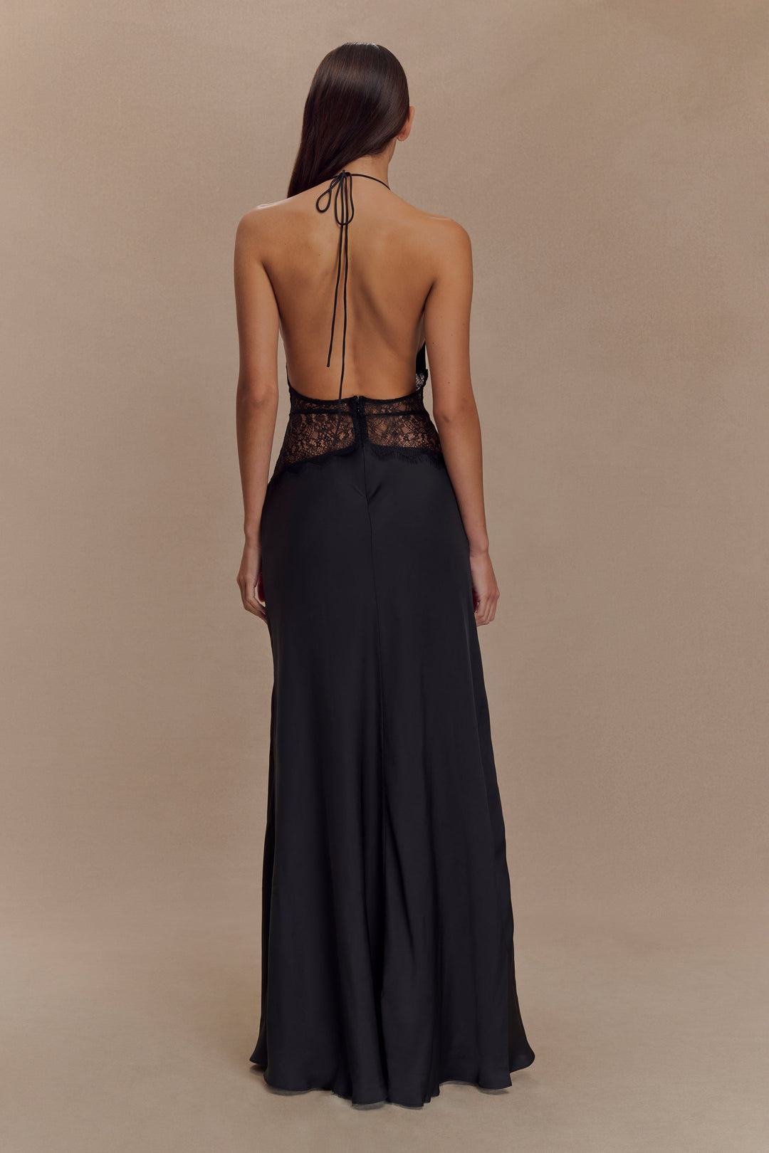 Velina - Lace and Satin Dress