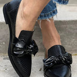 Ella | Elegant Slip-Ons with Bow