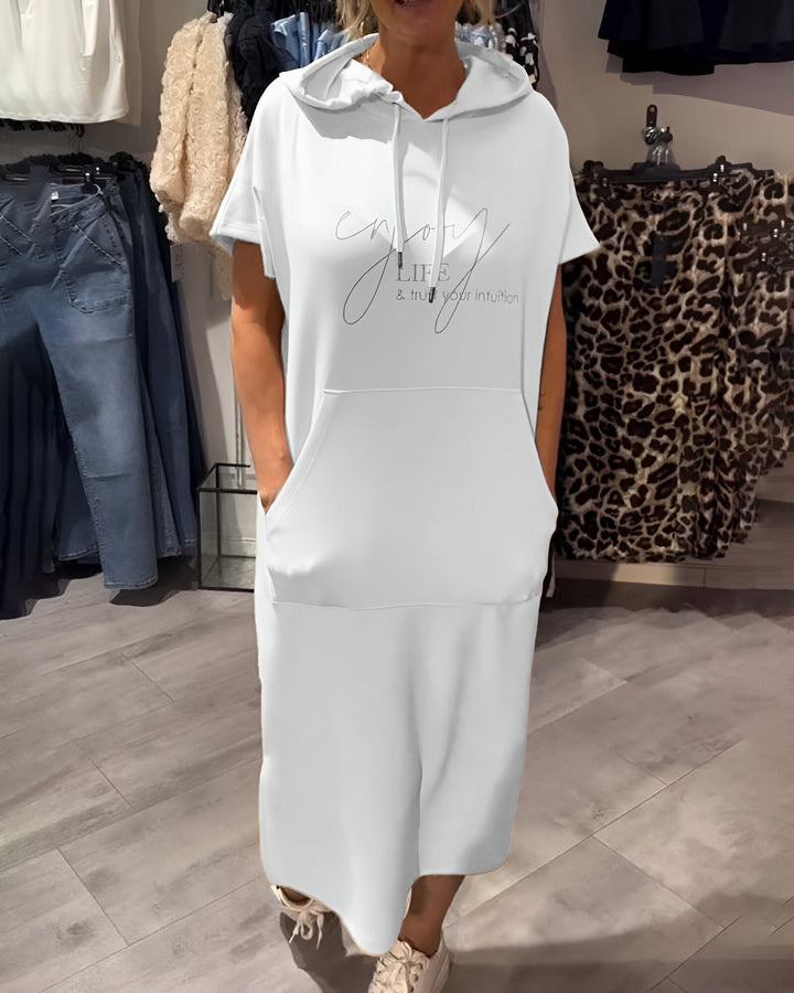 Grace - Casual Hoodie Dress