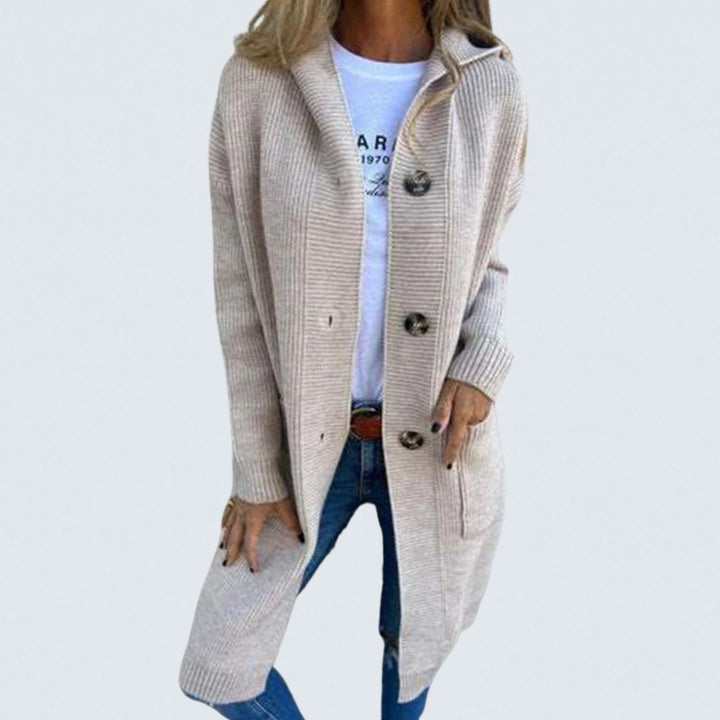 Everlyn - Cozy Hooded Cardigan