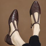 Audrey | Leather Mary Janes