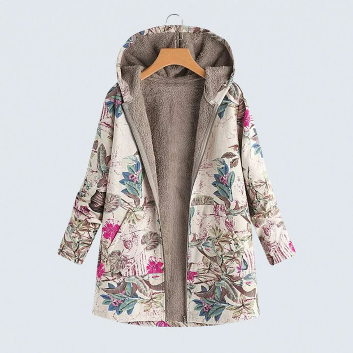Sofia - Floral Fleece Jacket