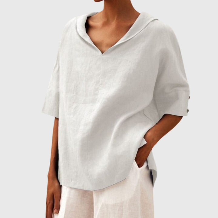 Joanna - Casual Loose-Fit Blouse