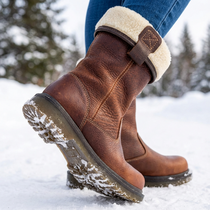 Valerie - Cosy Fur-Lined Winter Boots