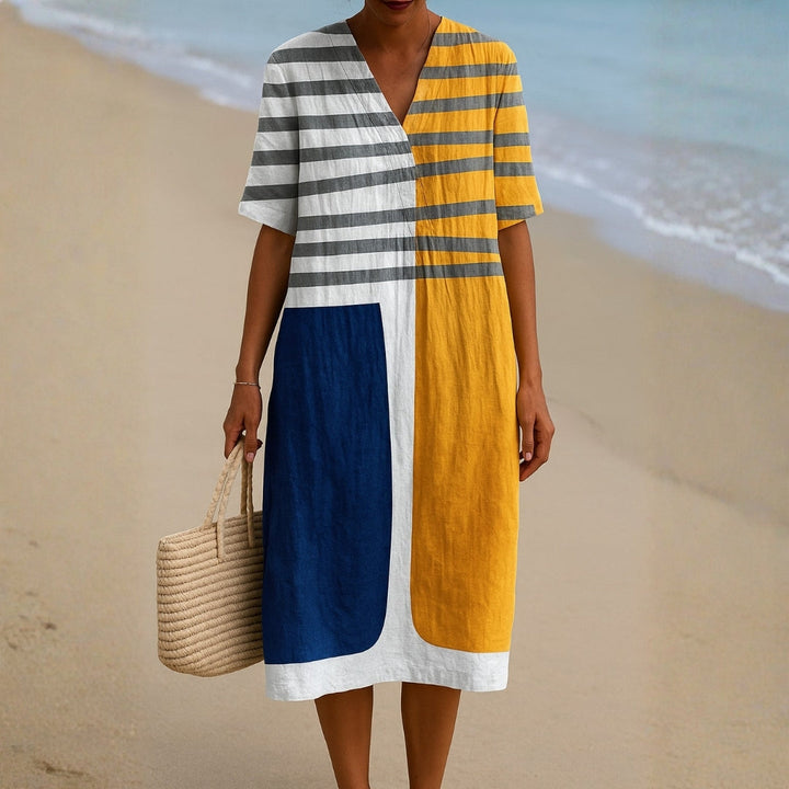 Aurelia - Colour Block Dress