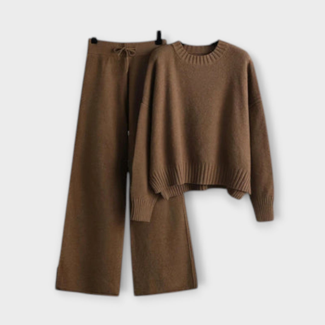 Stella - Embroidered Casual Set