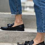 Ella | Elegant Slip-Ons with Bow