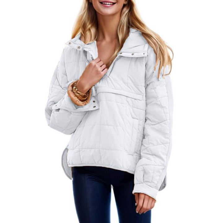 Joy - Oversized Hooded Pullover Jacket