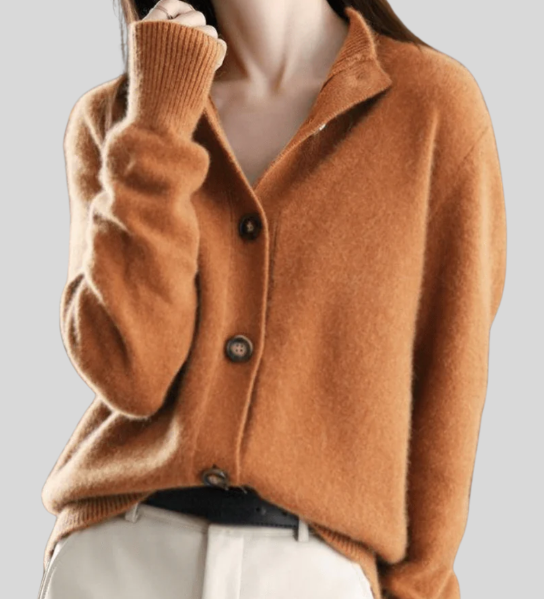 Luna | Retro Style Cashmere Vest