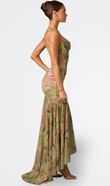 Ismara - Long Dress with Corset