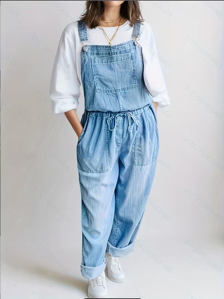 Veronica - Relaxed Denim Jumpsuit